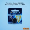 Pile Lithium - Bouton CR2032 - 3V