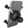 RAM Cradle Holder - Universal X-Grip® Cell/iPhone Holderr with 1" Ball 