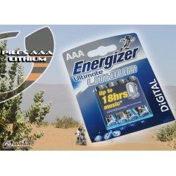 Pile AAA Lithium - LR03 - Energizer Ultimate